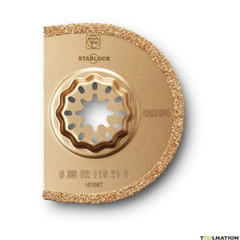 Fein Accessori 63502118230 Lama a segmenti in metallo duro 2,2mm Diametro 75mm SL per Fein FMM Multimaster 5 pezzi