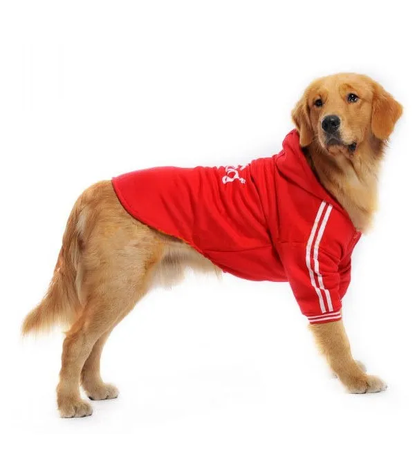 Felpa Adidog Rosso BIG