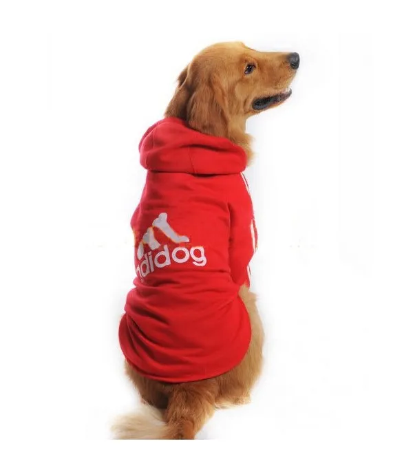 Felpa Adidog Rosso BIG