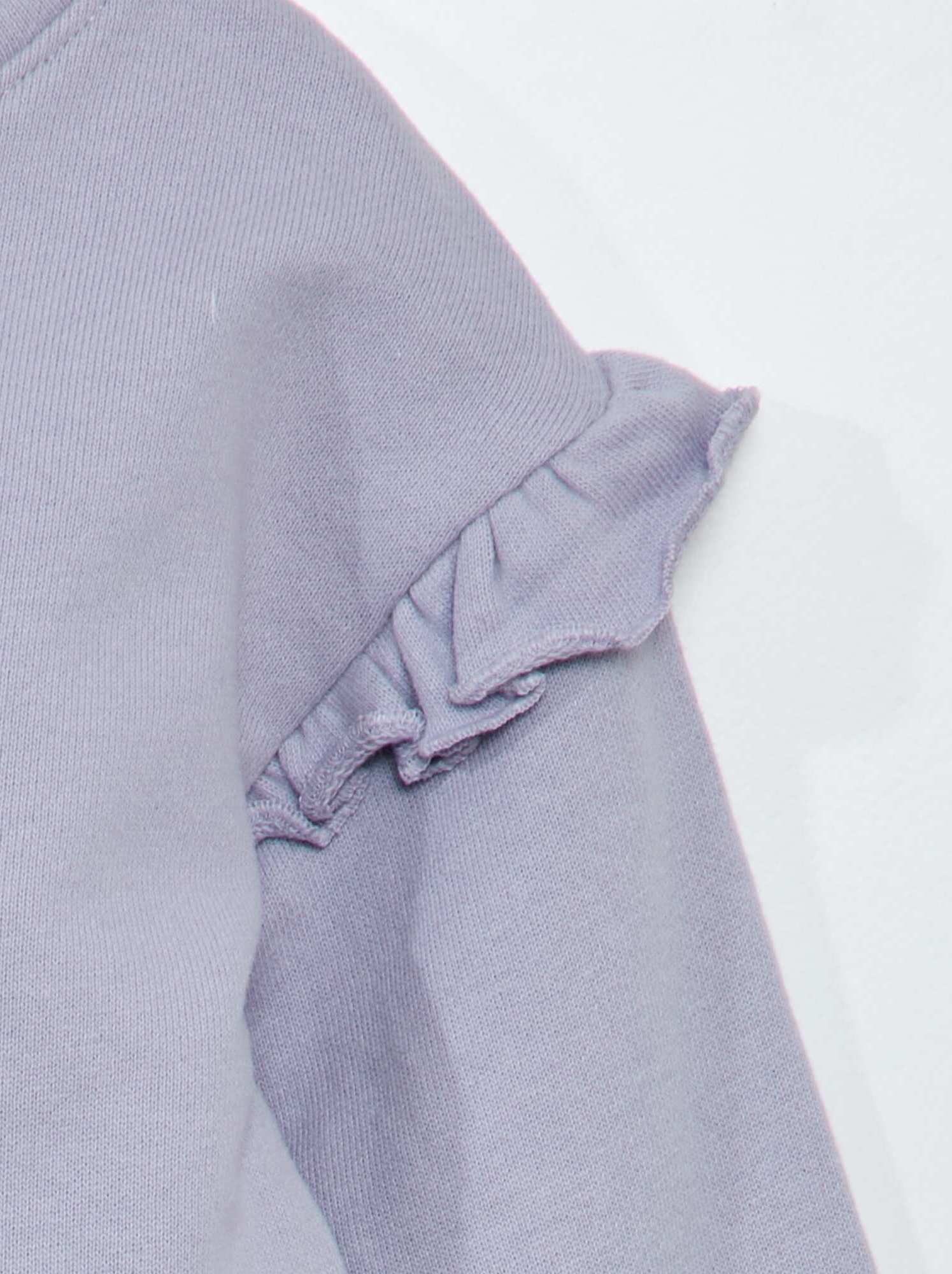 Felpa in french terry - BLU