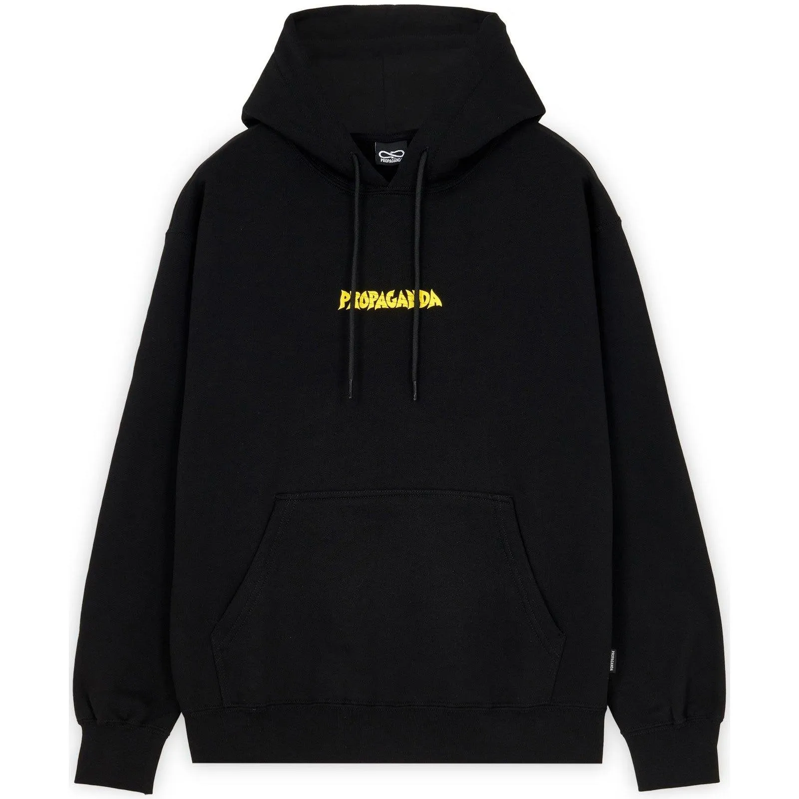 Felpe con cappuccio Uomo Propaganda - Ribs Demoni Hoodie - Nero