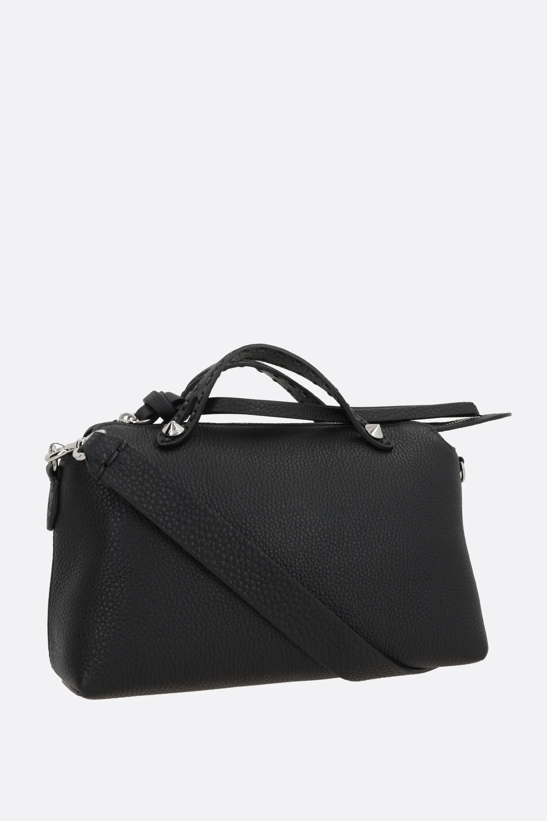  FENDI borsa a spalla By The Way media in pelle martellata 