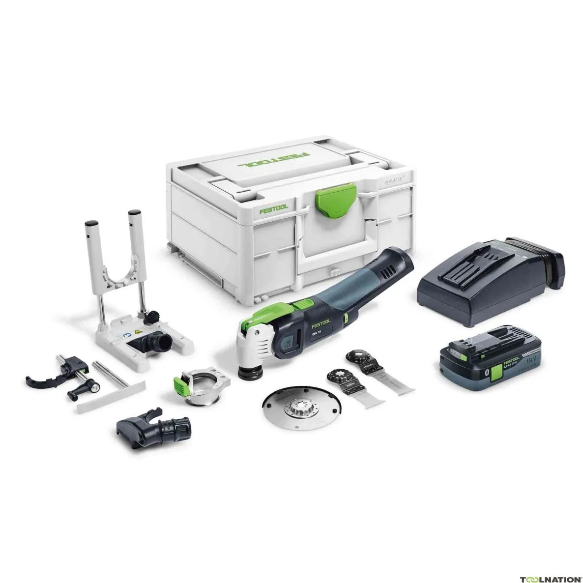 Festool 576593 OSC 18 HPC 4.0 EI-Set VECTURO macchina oscillante a batteria