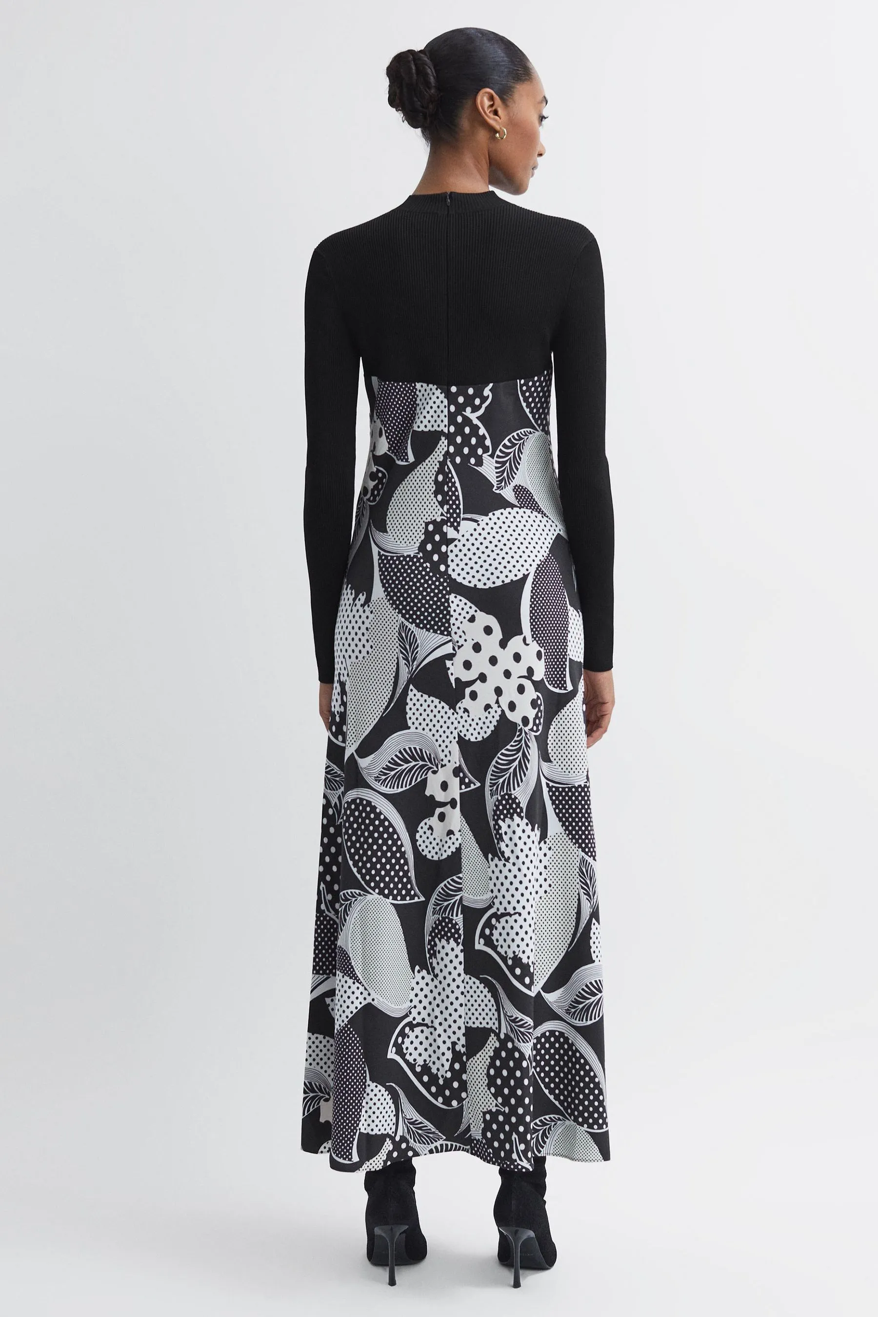 Florere - Hybrid - Abito midi in maglia