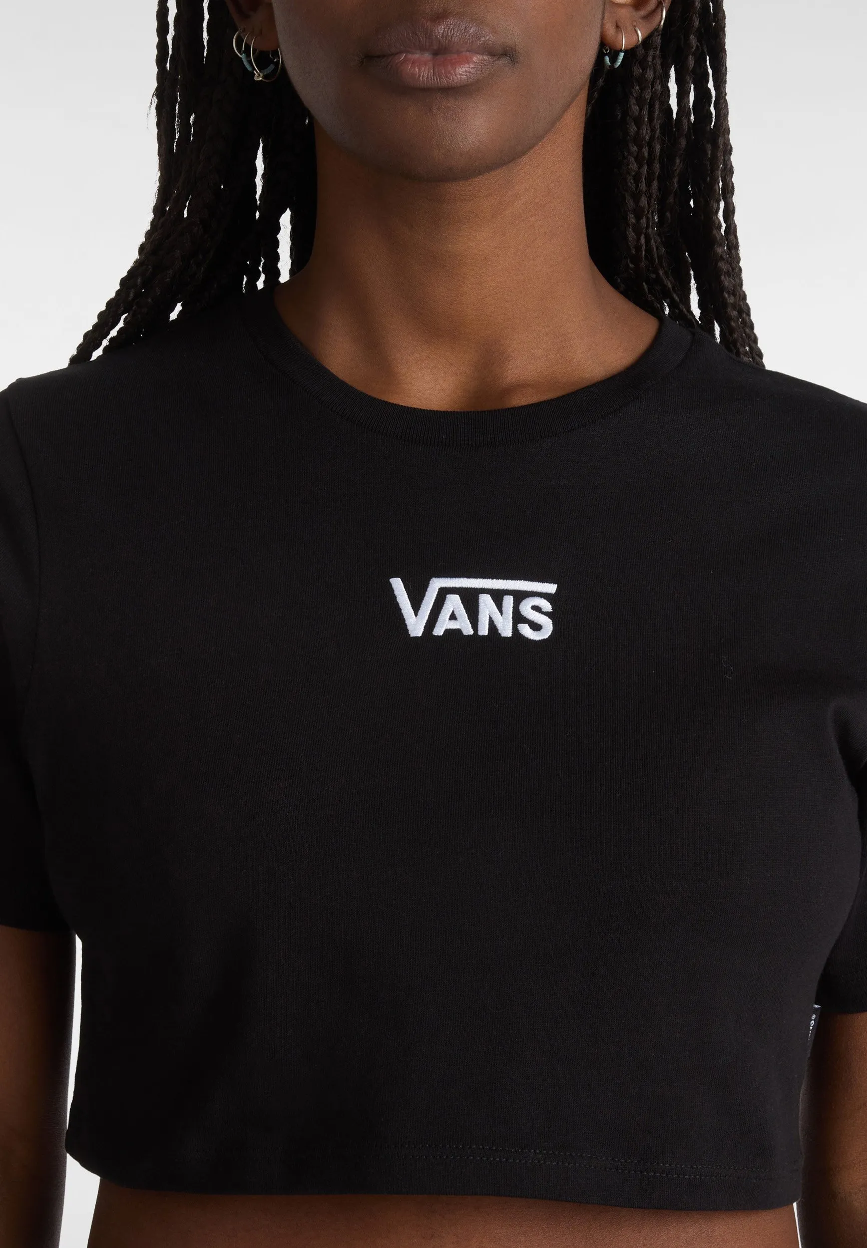 FLYING V CREW CROP - T-shirt con stampa