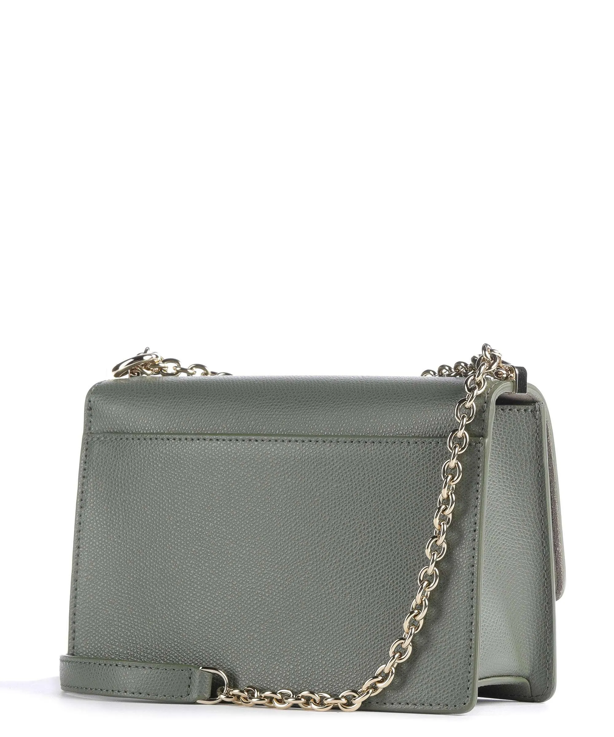  Furla 1927 Mini Borsa a spalla pelle di vacchetta grana verde scuro  