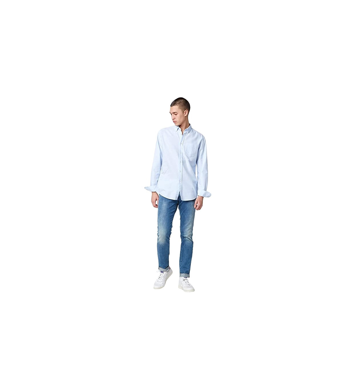 Gas Uomo Camicia Manica lunga