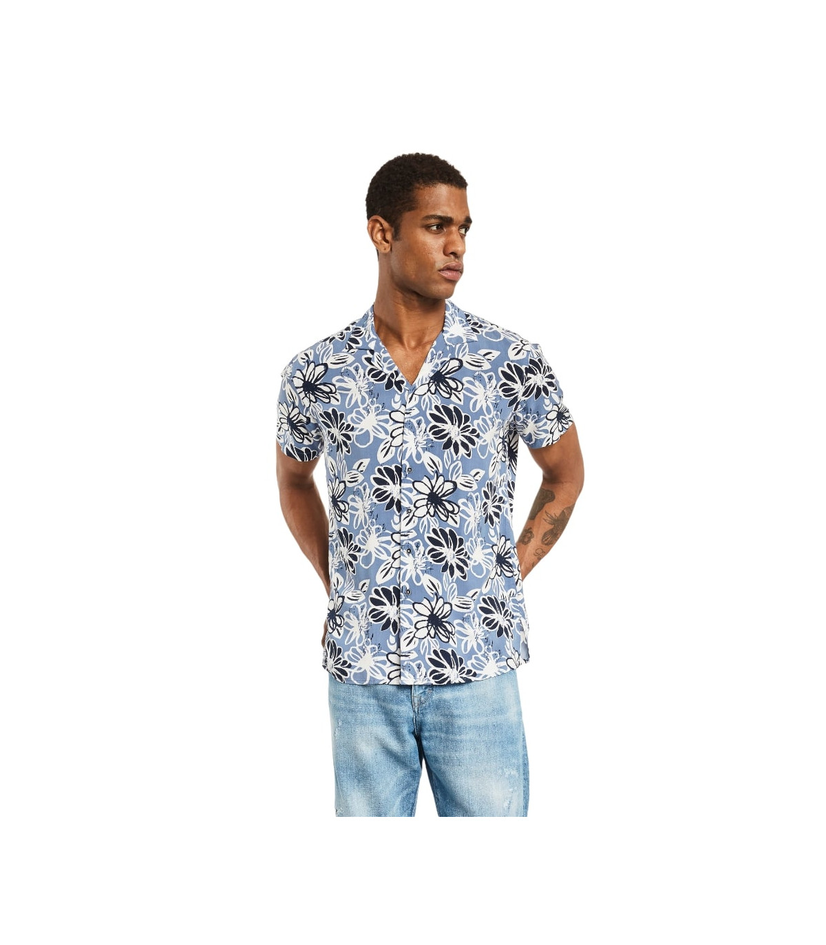 Gaudi Uomo Camicia Manica Corta
