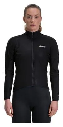 Giacca a maniche lunghe Santini Guard Nimbus Black Donna
