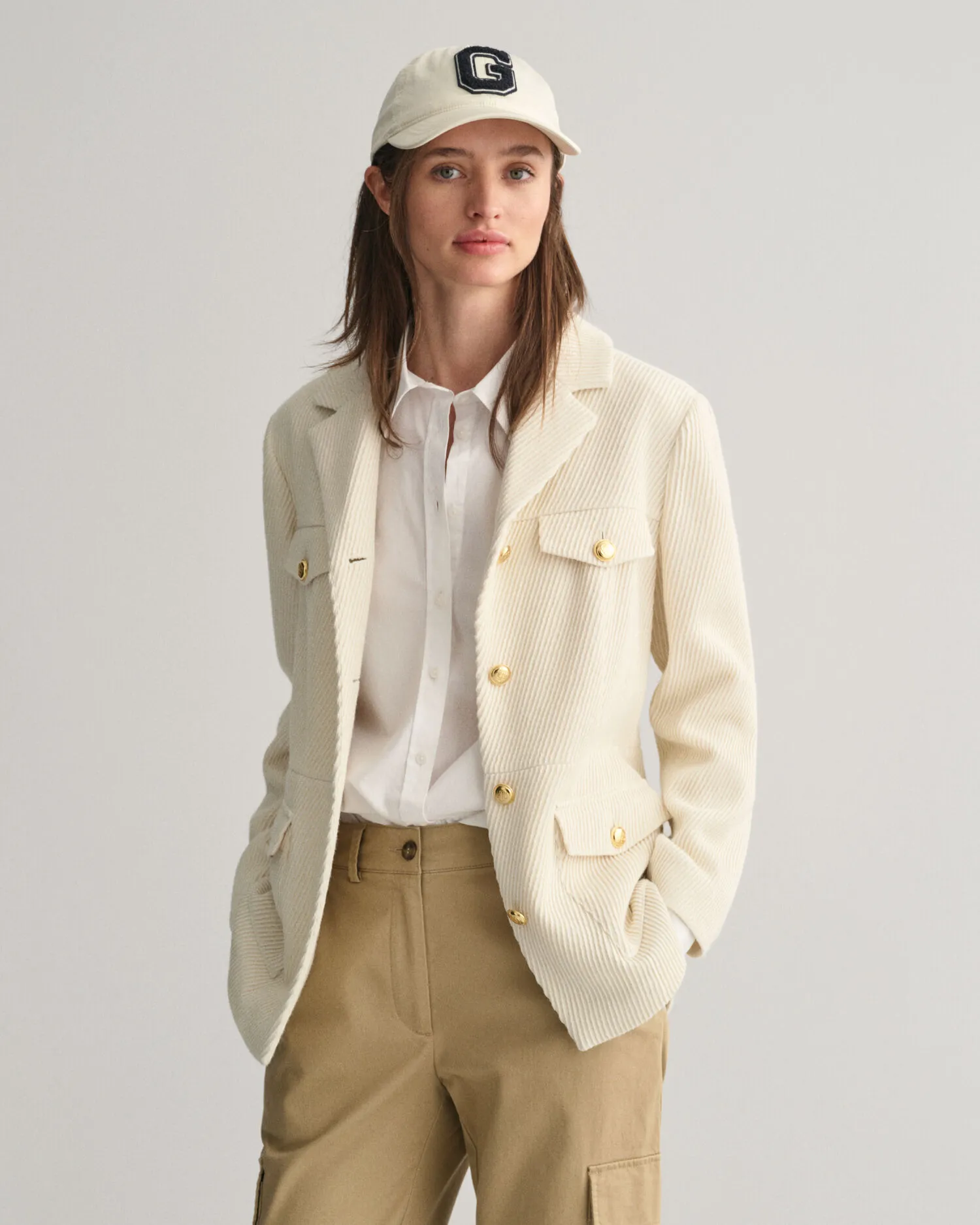 Giacca blazer testurizzata con vestibilità slim    