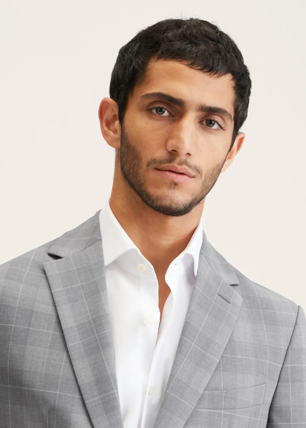Giacca completo slim fit lana quadri