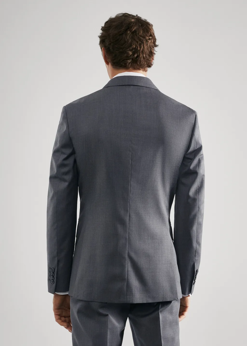 Giacca completo slim fit lana vergine