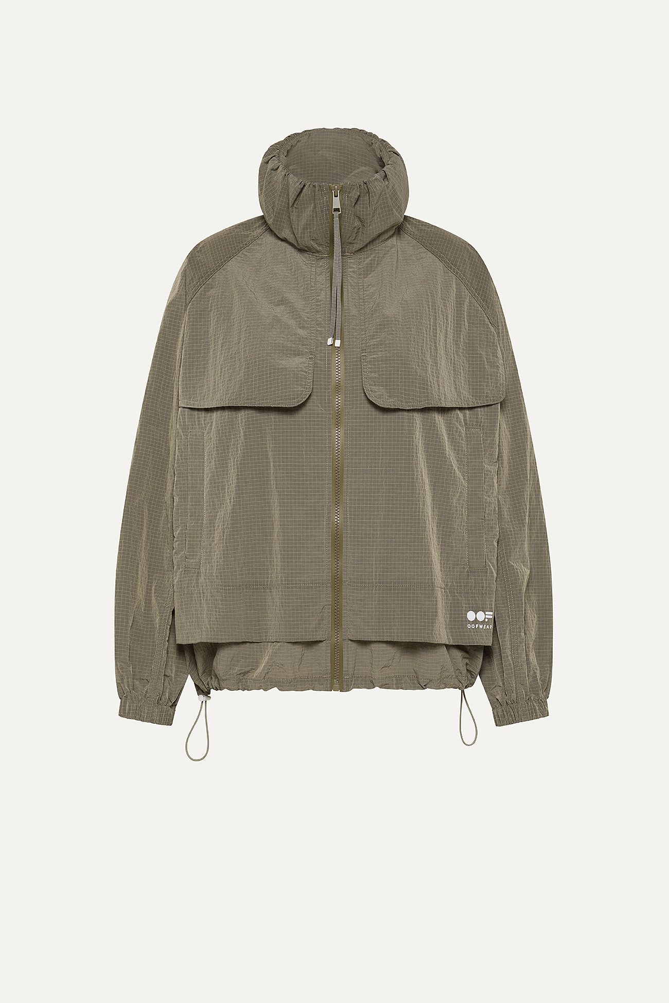 GIACCA CORTA IN NYLON RIPSTOP 9217 - ARMY