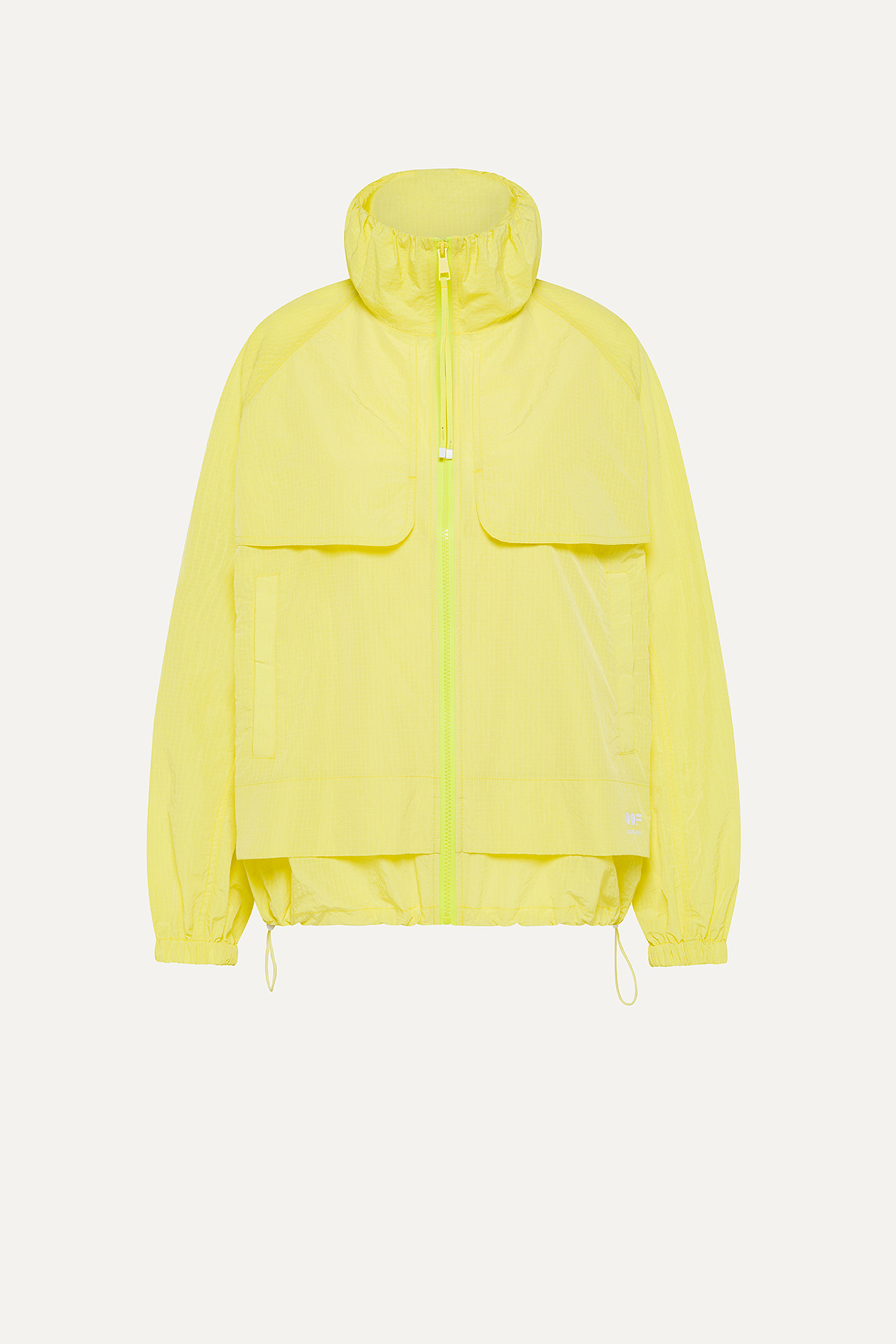 GIACCA CORTA IN NYLON RIPSTOP 9217 - LIME