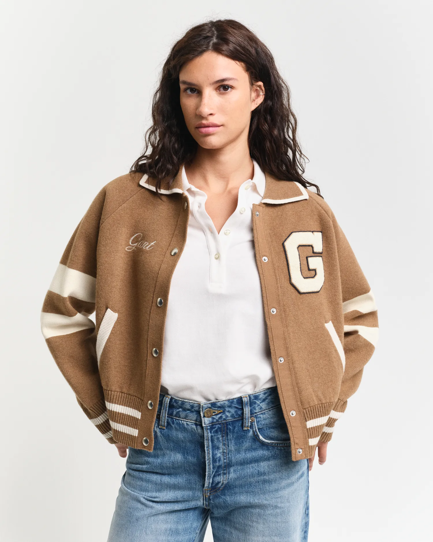 Giacca in maglia GANT Varsity    