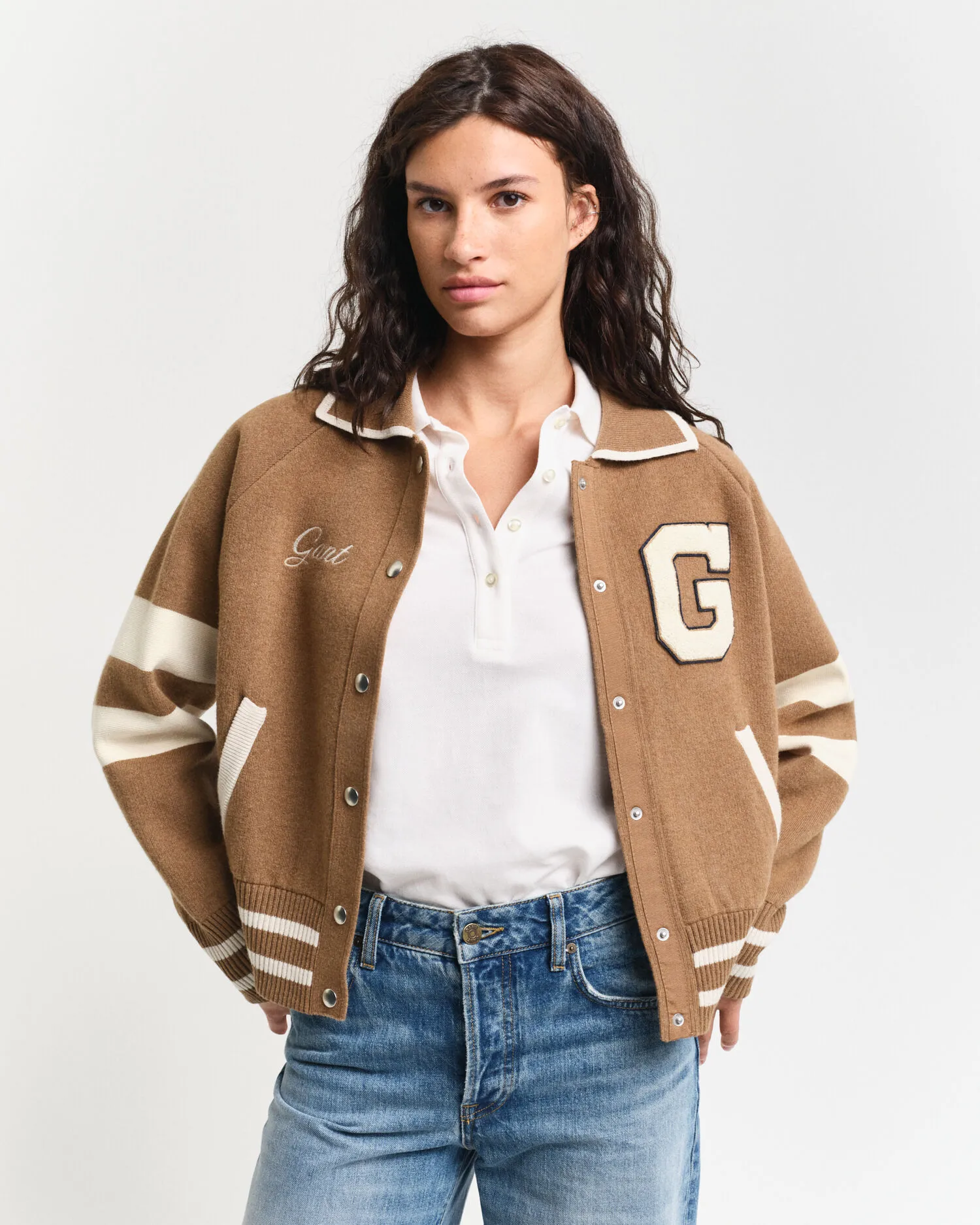 Giacca in maglia GANT Varsity    