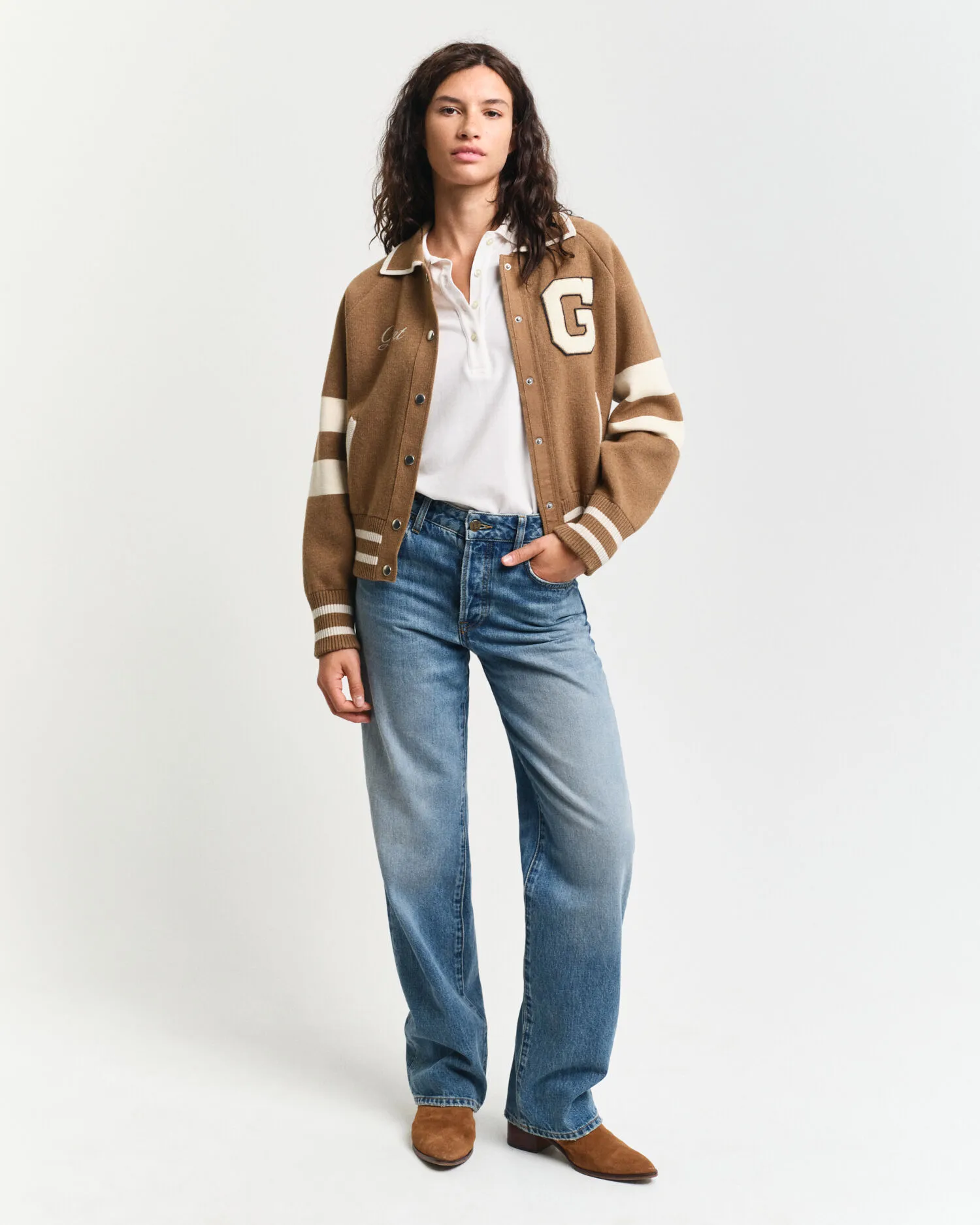 Giacca in maglia GANT Varsity    