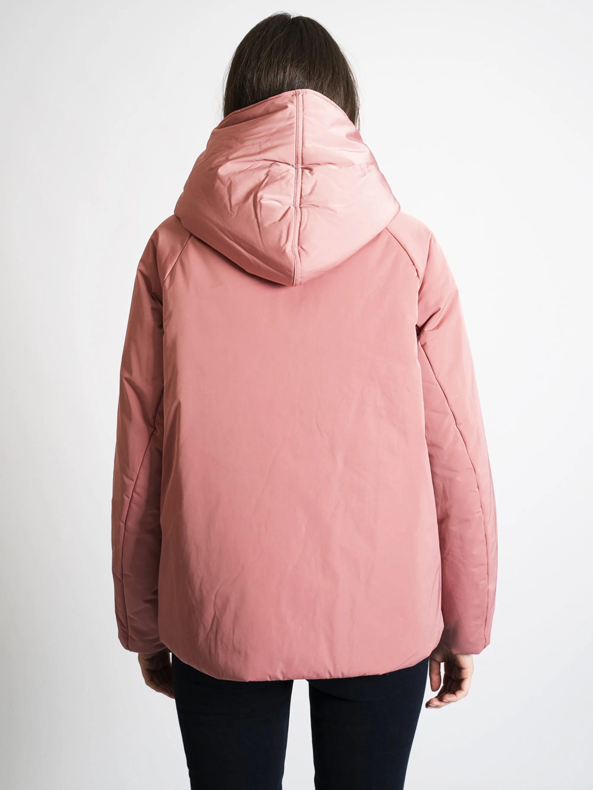 Giacca Reversibile in Memory Rosa/Coccio