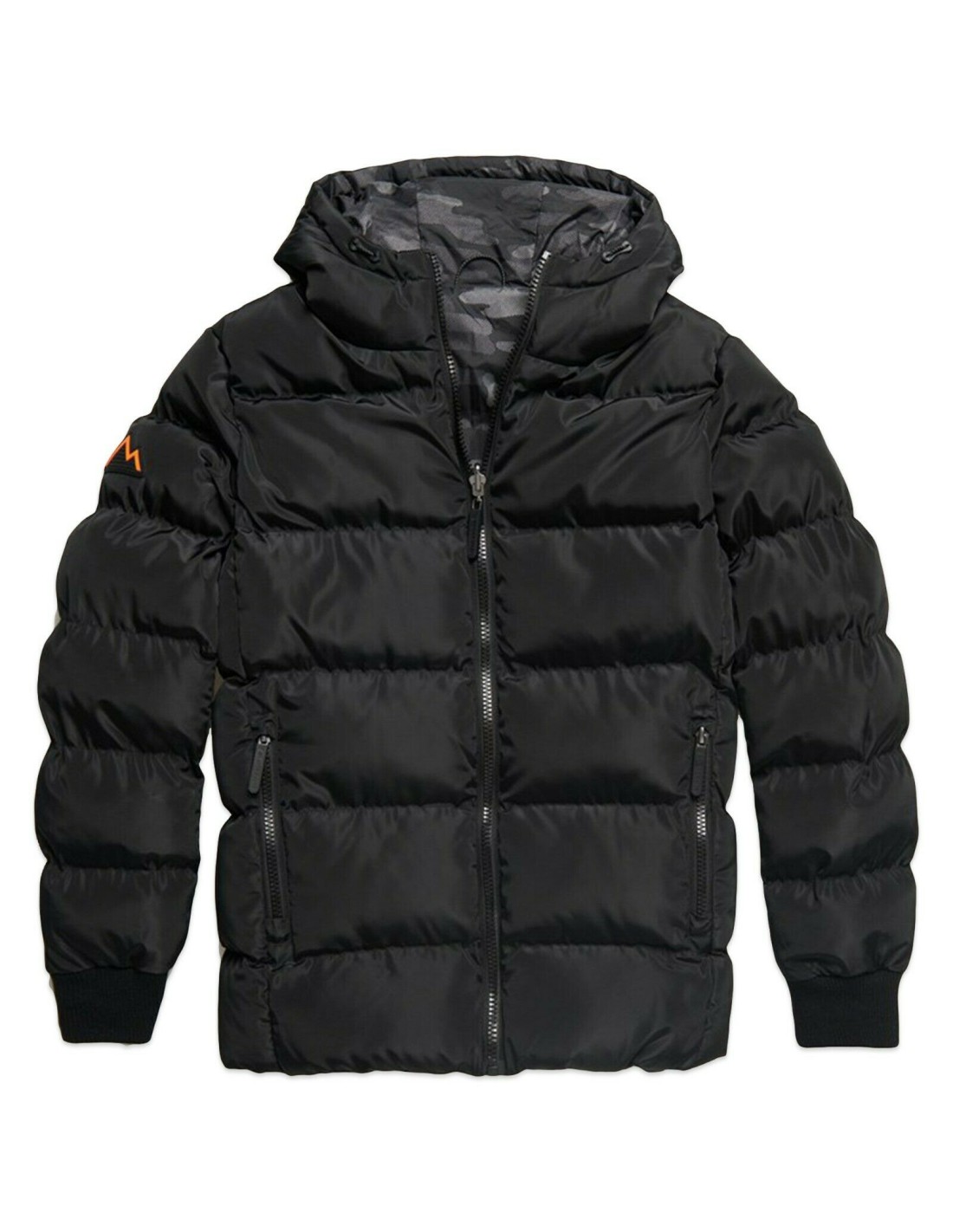 Giacca reversibile Superdry Converter Puffer Black