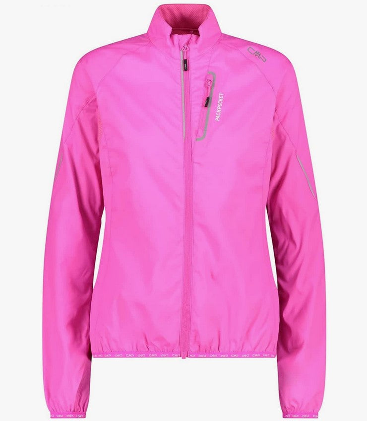 Giacca Ultralight Montagna Donna Outdoor con Zip Intera e Tasche