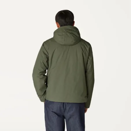 Giacca Uomo K-WAY Jack Ripstop Marmotta K1119KW AF0 Verde