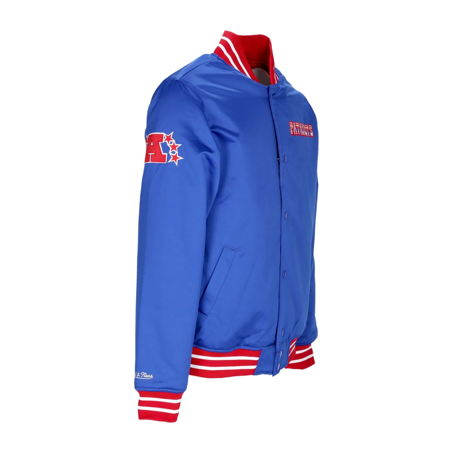 Giubbotto Bomber Uomo Nfl Heavyweight Satin Jacket Neepat Original Team Colors