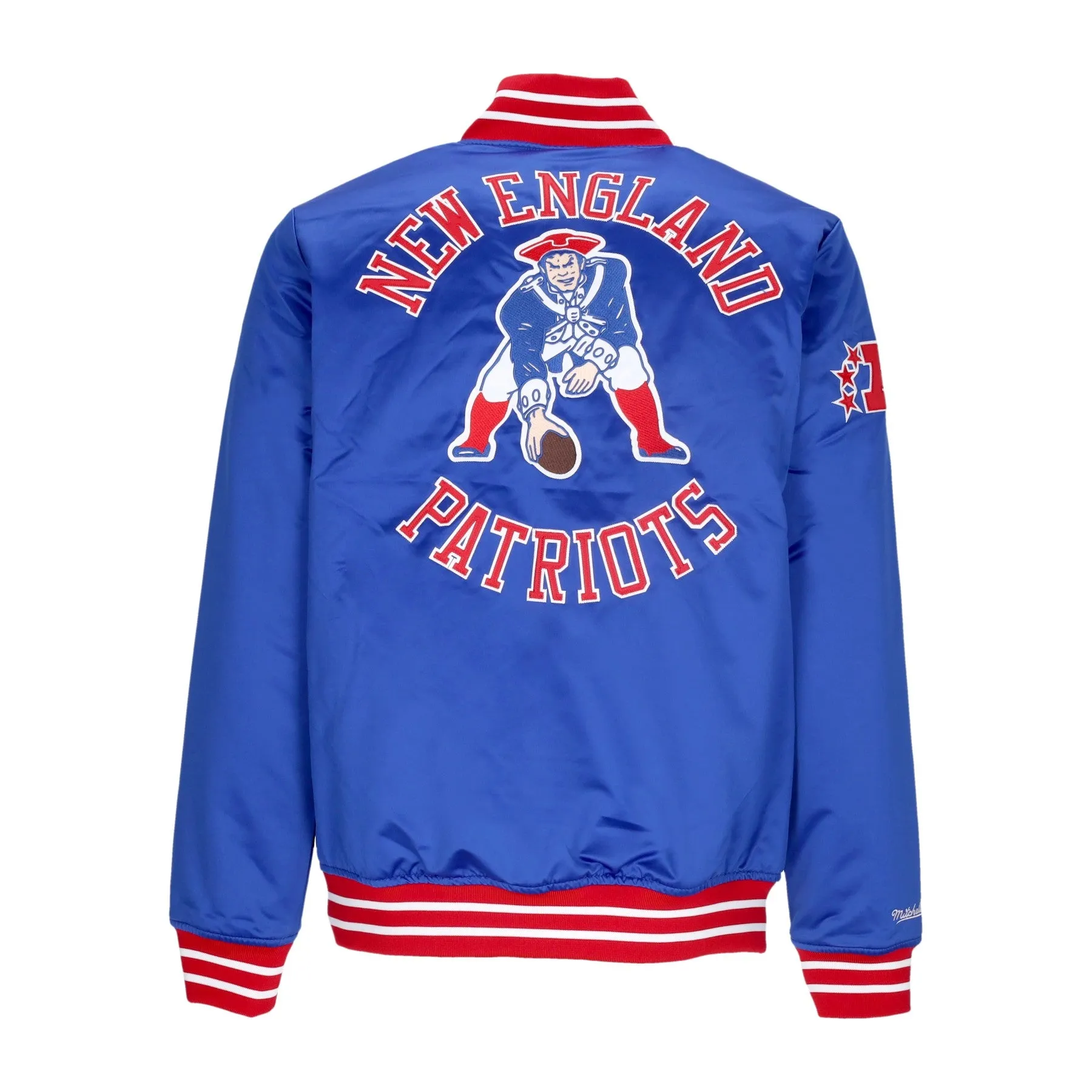 Giubbotto Bomber Uomo Nfl Heavyweight Satin Jacket Neepat Original Team Colors