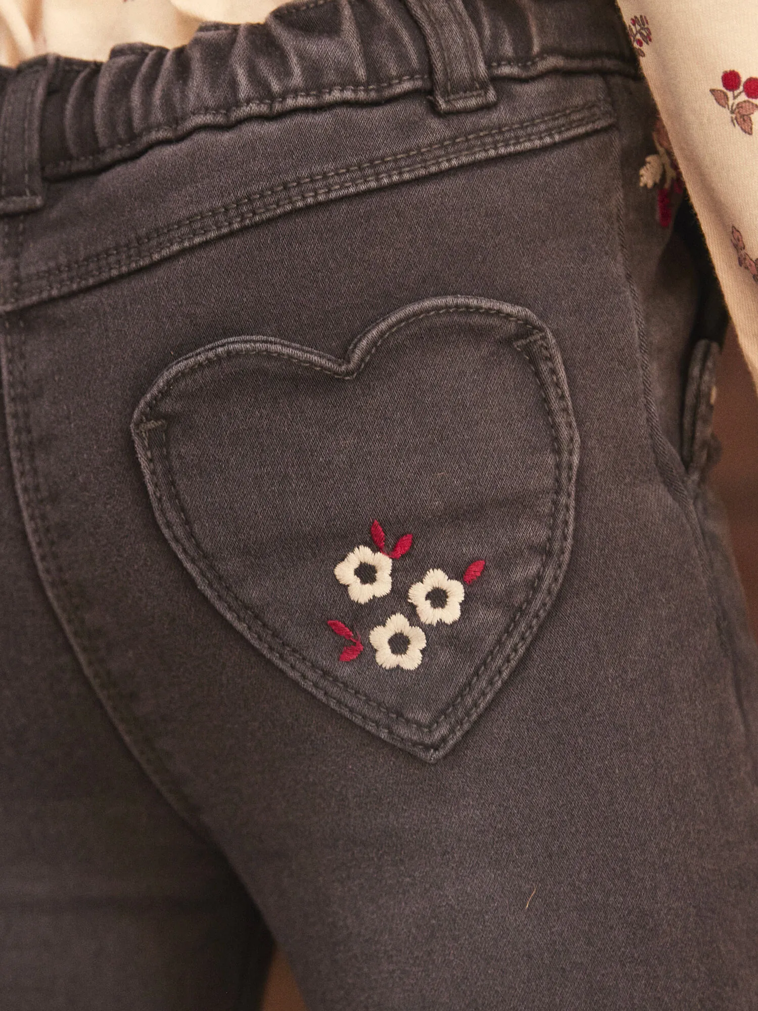 Grey denim JEANS    