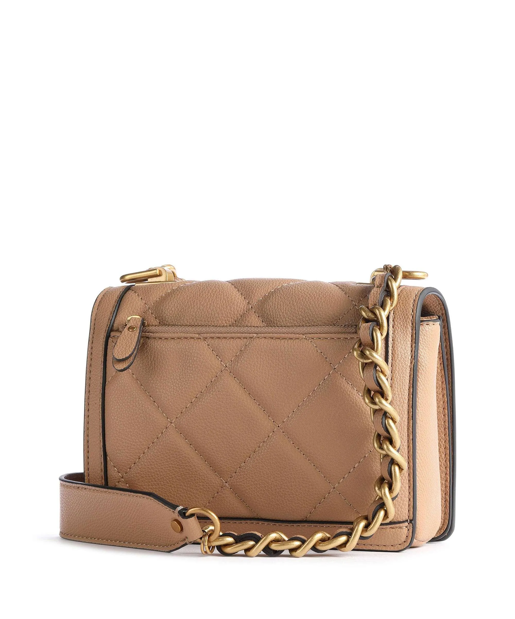  Guess Abey Borsa a spalla pelle sintetica beige  