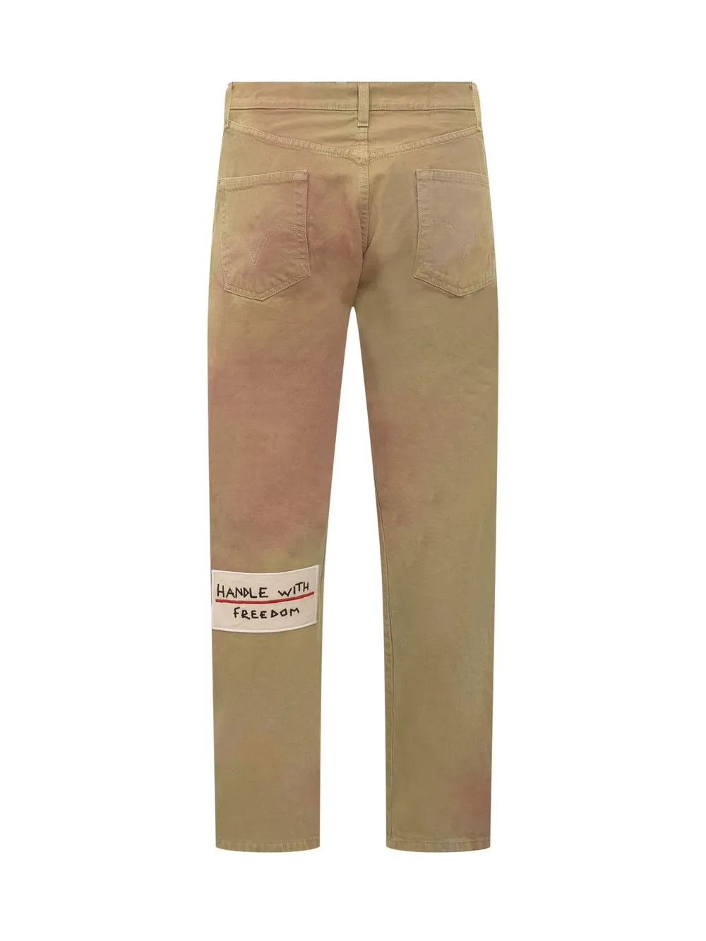 HANDLE WITH FREEDOM Pantaloni con Logo 