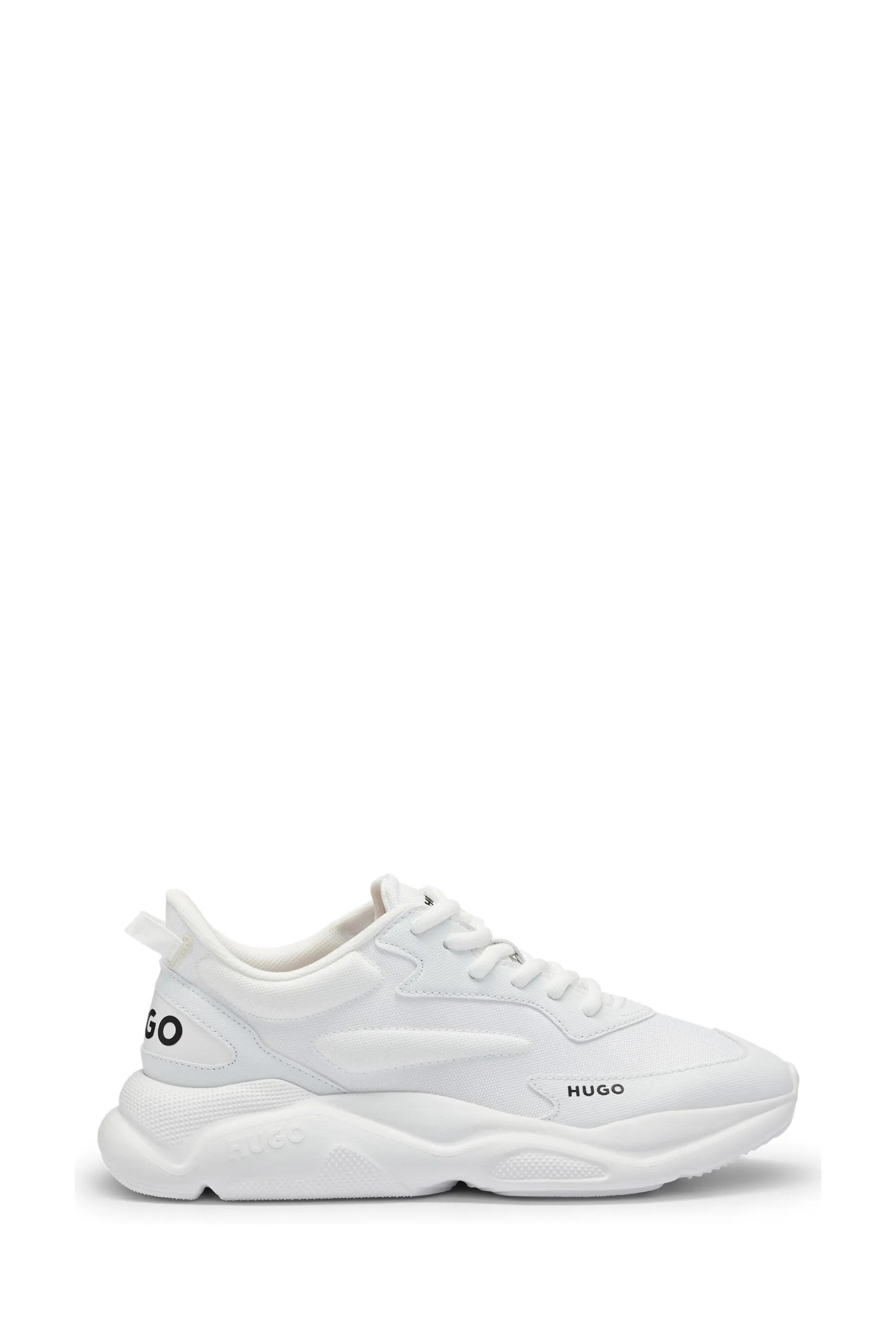 HUGO Rosa - Scarpe da ginnastica spesse in materiali misti con logo