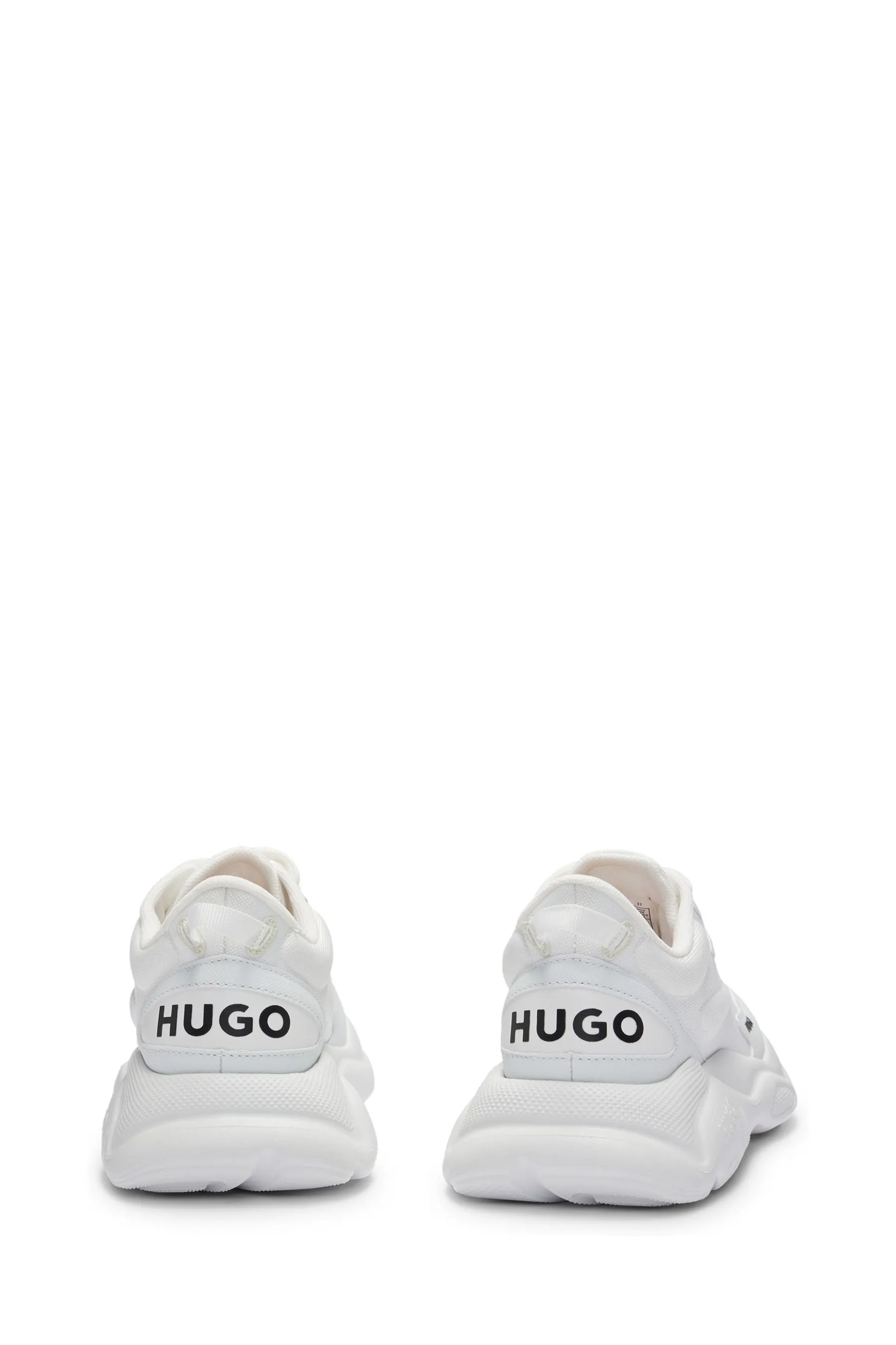 HUGO Rosa - Scarpe da ginnastica spesse in materiali misti con logo