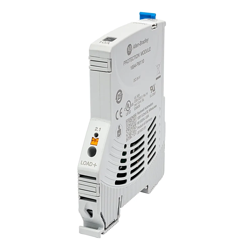 Interruttore elettronico di circuito Rockwell Automation, 2A, 24V, 1 canale, Guida simmetrica, 1694-PM