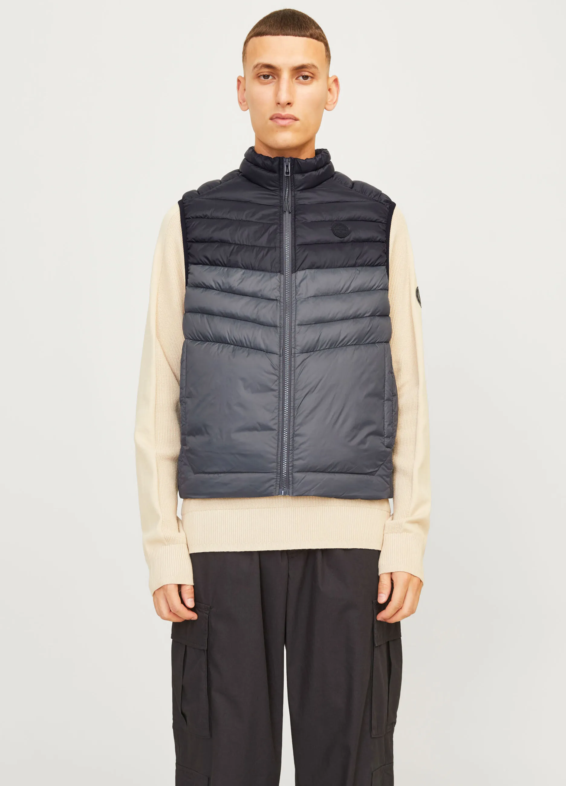 JACK & JONES  Piumino smanicato uomo