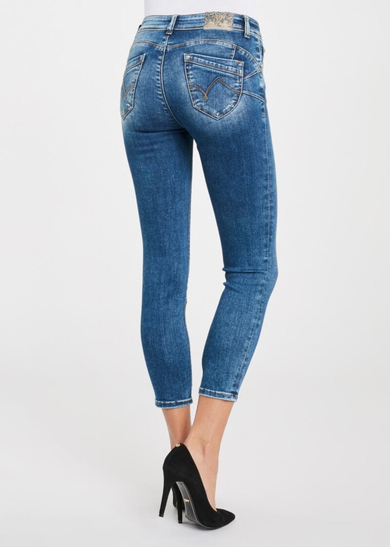 Jeans effetto used