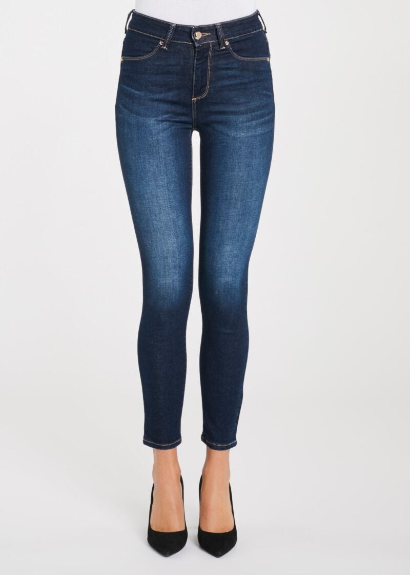 Jeans jeggings scuri