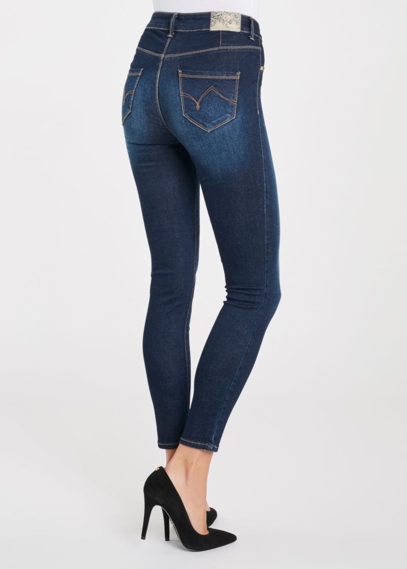 Jeans jeggings scuri