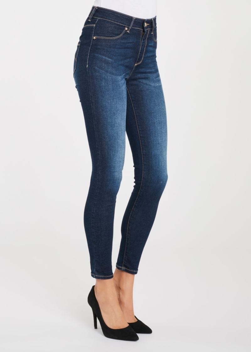 Jeans jeggings scuri