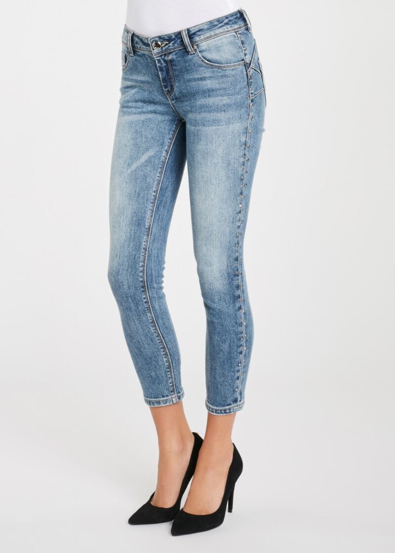 Jeans skinny cropped