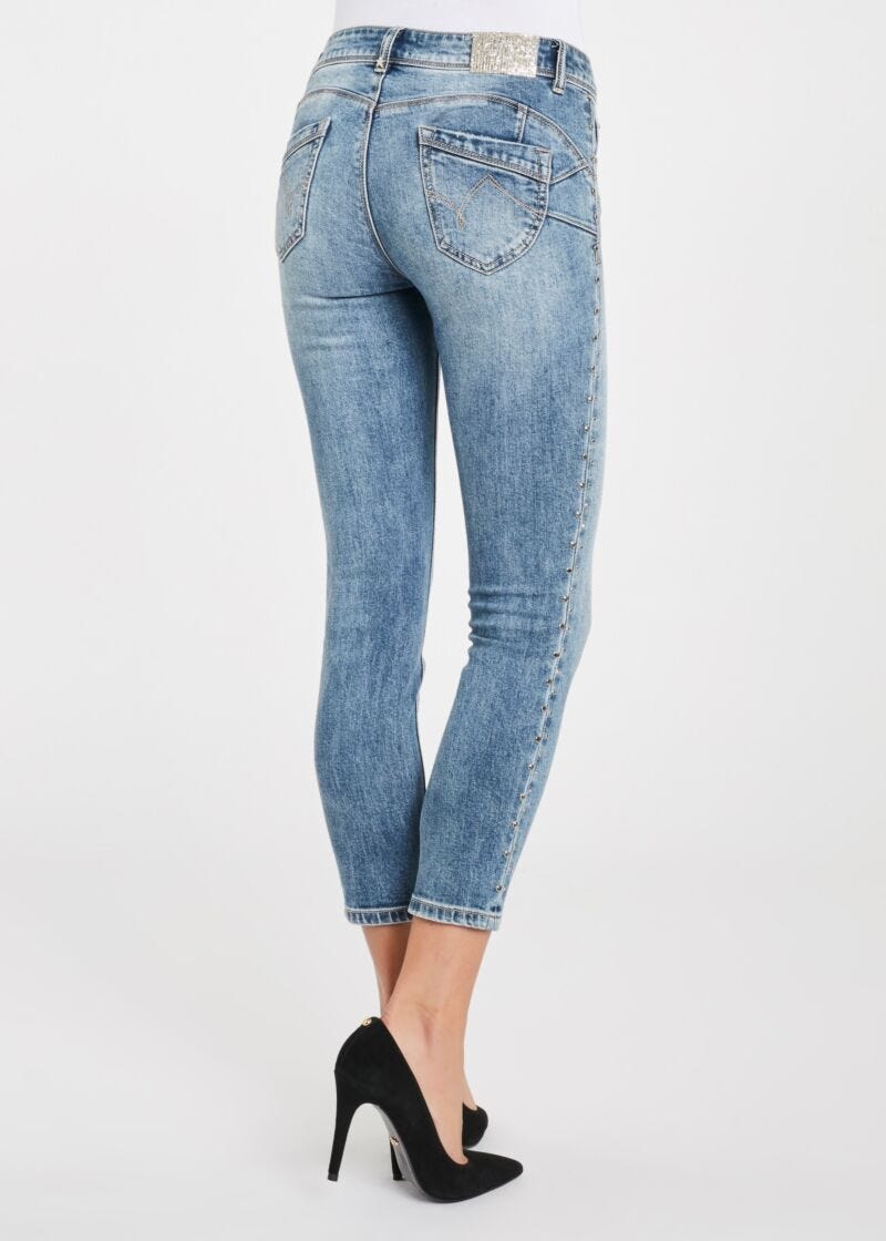 Jeans skinny cropped
