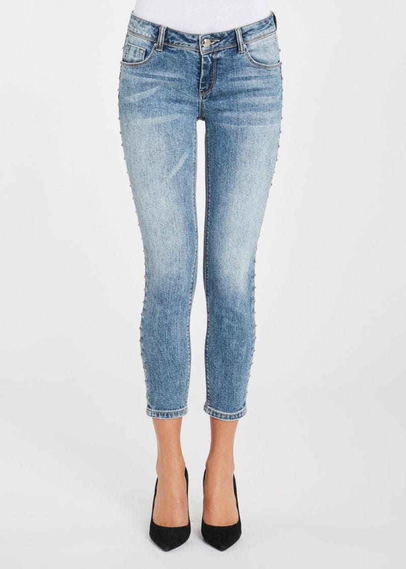 Jeans skinny cropped
