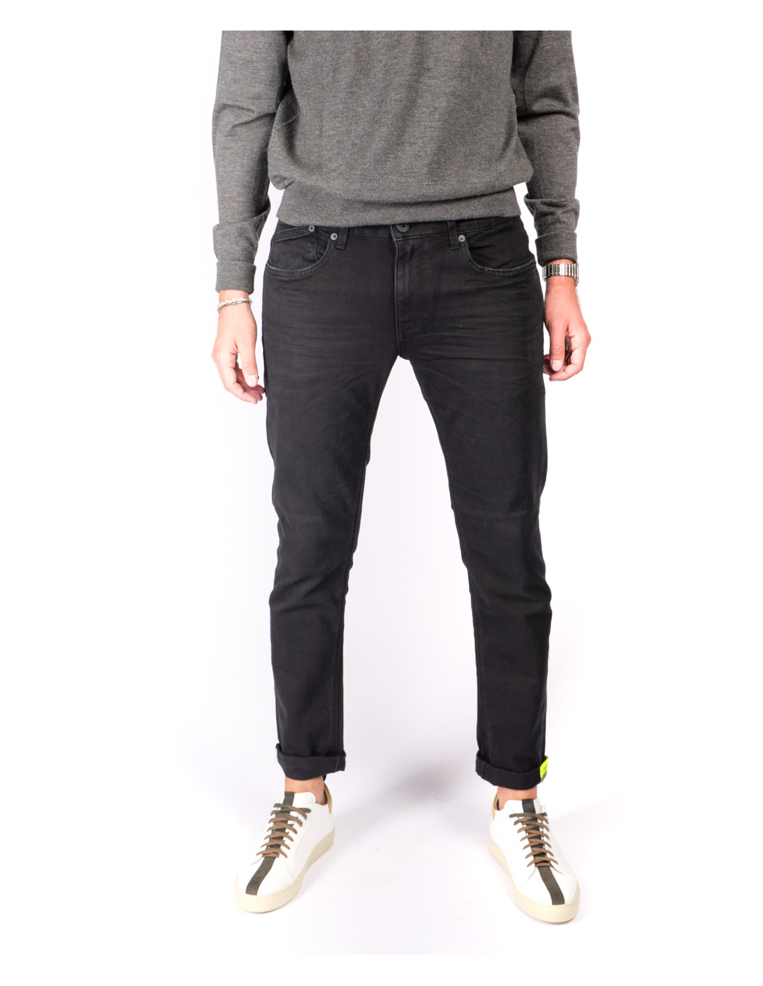 Jeans Uniform Dean - Nero Hight Performance