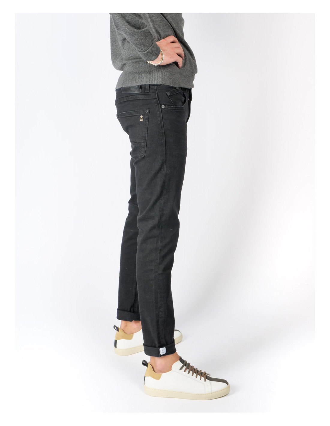 Jeans Uniform Dean - Nero Hight Performance