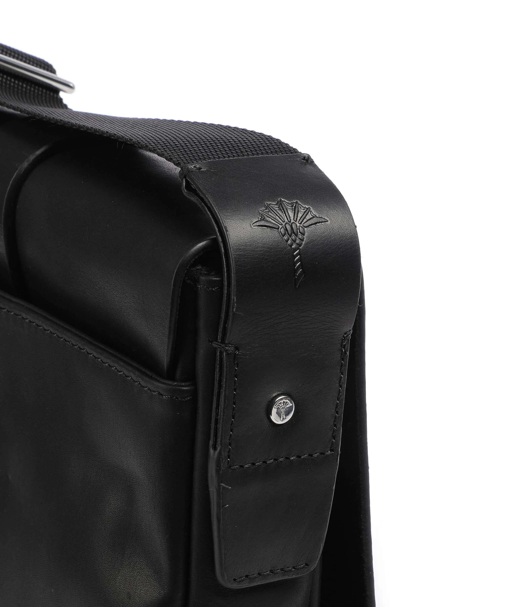  JOOP! Loreto Paris Borsa a tracolla pelle di vacchetta finemente grana nero  