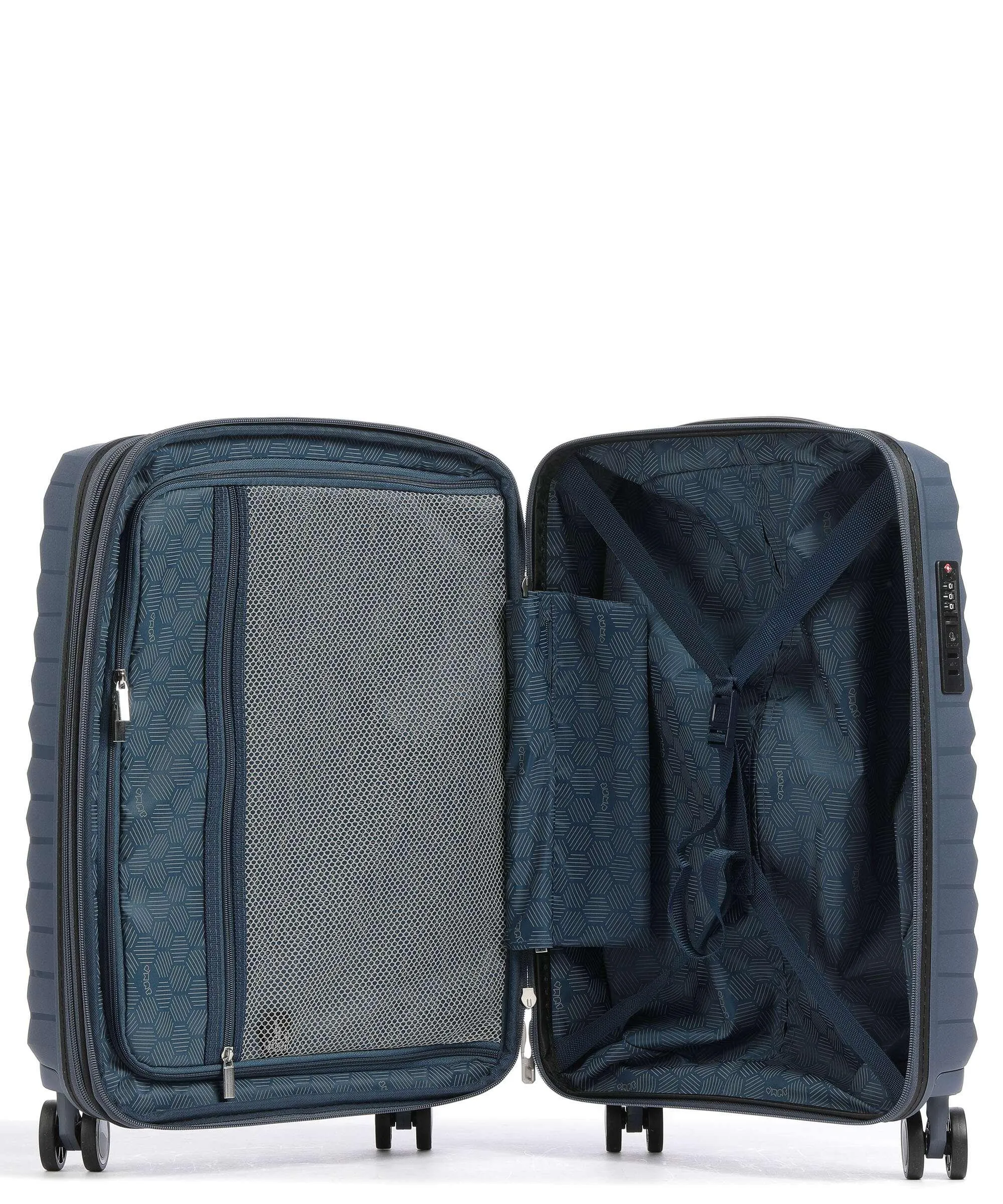  Jump Xwave Valigia trolley (4 ruote) blu scuro 55 cm  