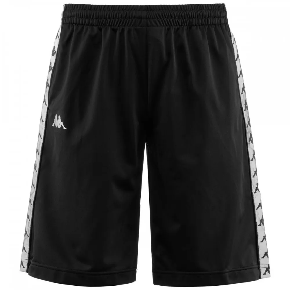 Kappa - Pantaloncini BANDA ELON - Nero/Grigio - 37145CW