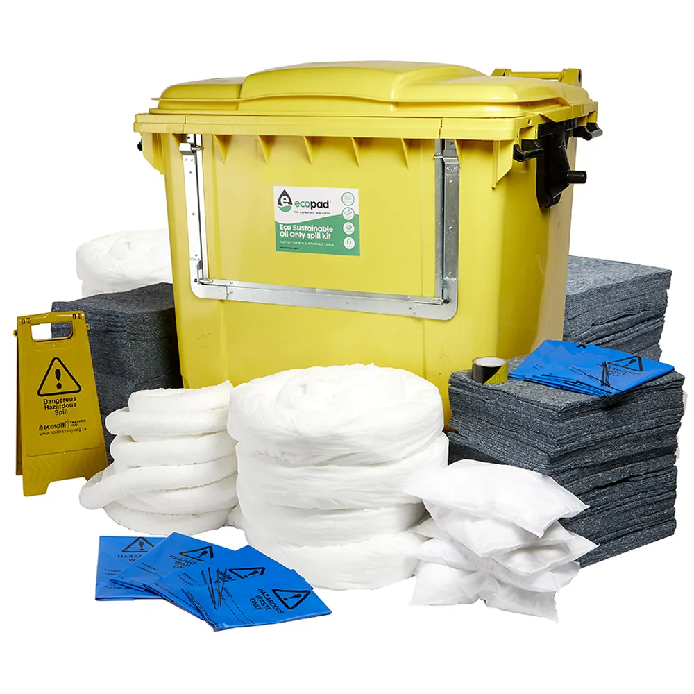 Kit controllo perdite Ecospill Ltd Oil Only, capacità assorbente 1000 L, per Olio