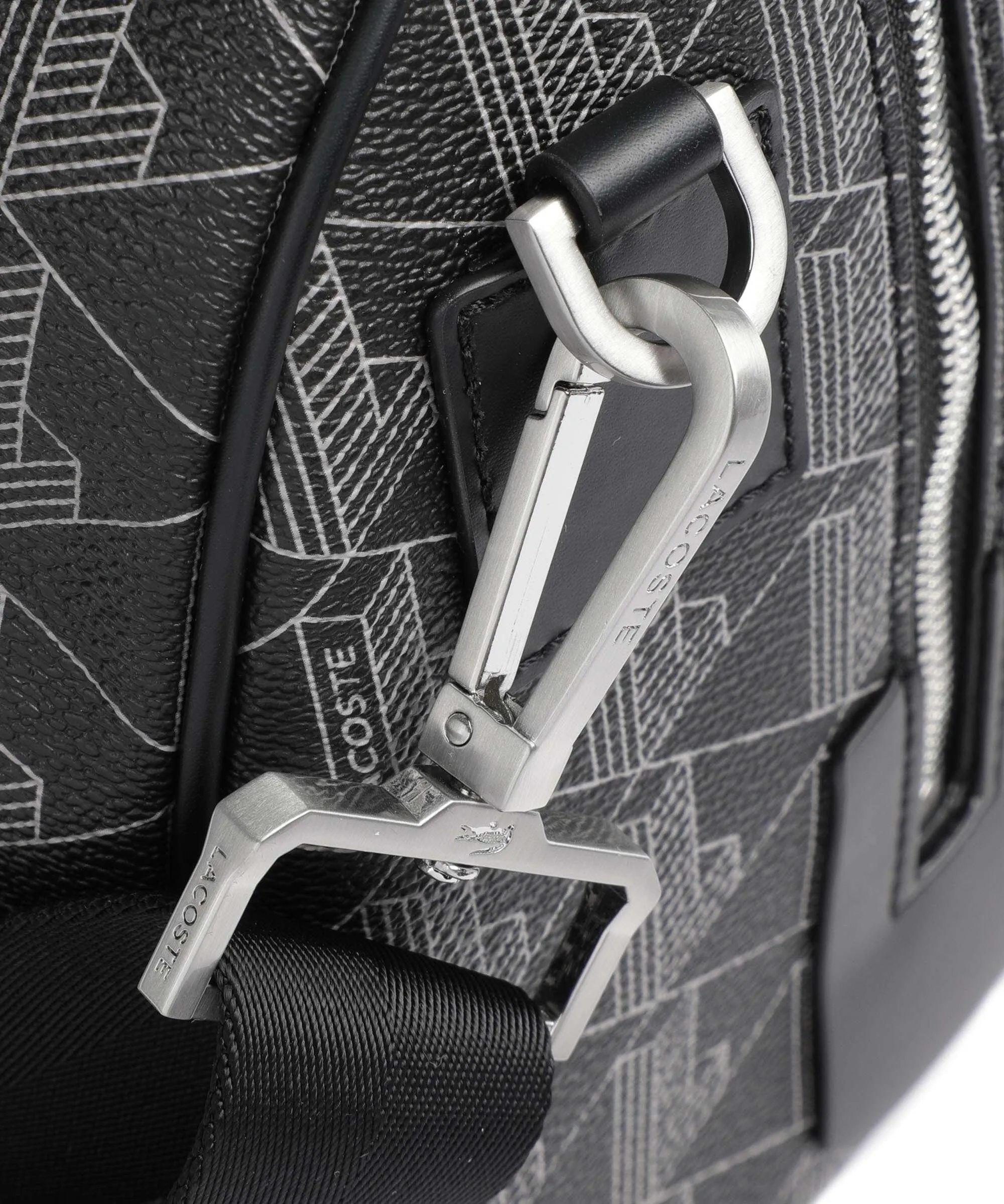  Lacoste The Blend Borsone da weekend nero 40 cm  