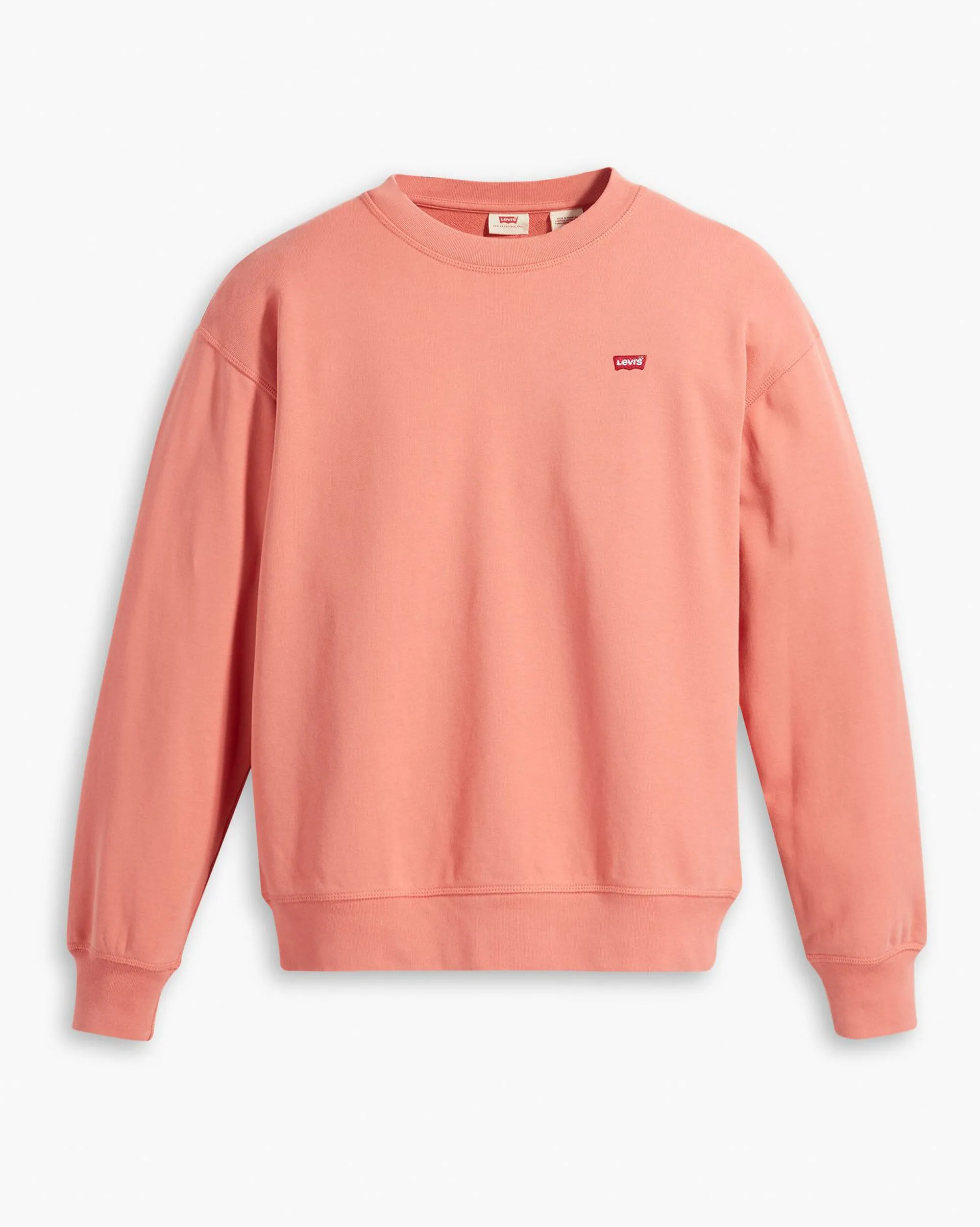 Levi's Felpa Standard Crew Terra Cotta Arancio Donna