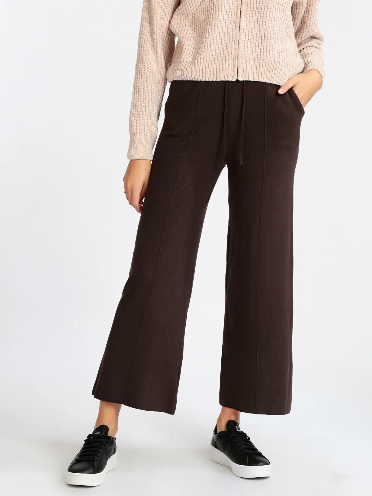 Lois & Pepe Pantalon palazzo femme en maille